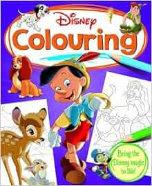 CLASSICS: Disney Colouring Book Simply Colouring Disney: Amazon.co.uk: Books