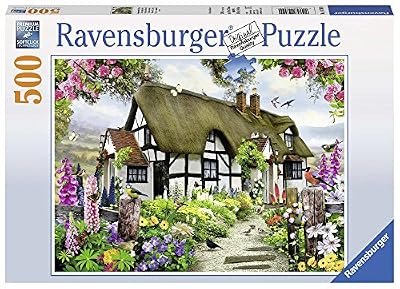 Ravensburger - 14709 0 - Puzzle - Charmant Cottage - 500 Pièces