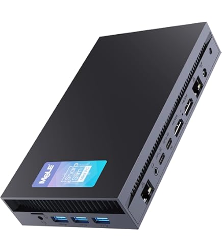 ミニPC MeLE Quieter 4C N100 16GB 512GB MeLE Quieter 4C Fanless Mini PC N100 16GB 512GB, BEZ SYSTEMU