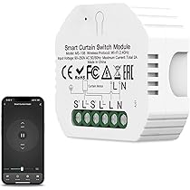 LincoSmart WLAN Rolladenschalter - Smart Home Steuerung Mit Alexa & Google Home | Prozentgenaue Jalousiesteuerung