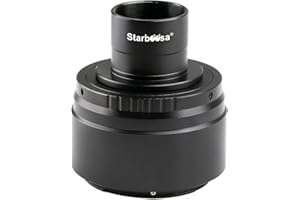 Starboosa Telescope Camera Adapter Mount for Full-Frame mirrorless Nikon Z Series - with 1.25 inch T Adapter - for Telescope Prime Focus and Photography