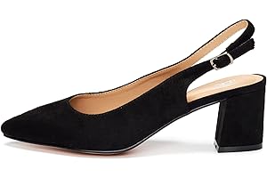 Rio Fiore Scarpe con Tacco, Décolleté, 6 cm Tacco Largo, Slingback, Nero/Bianco/Bordeaux/Nero Velour/Tortora/Beige, Similpelle/Ecopelle Scamosciata, Cinturino sul Retro, 565-080