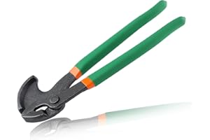 LEONTOOL Nagelabzieher, 27,9 cm, hohe Hebelwirkung, Nagelentferner-Werkzeug, strapazierfähig, Halbmond-Nagelziehzange in stumpfer Oberfläche, Nagelabzieher, Werkzeug, Katzenpfote, Nagelabzieher,