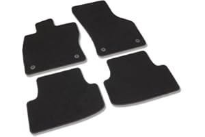 Kovvar Tapis de Sol Compatible avec Seat Leon 5F 2012-2020 Correspondant à la Version: 3/5 Portes/Sportstourer | Qualité: Comfort