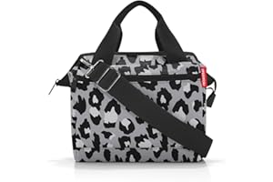 reisenthel allrounder cross leo nero – Kleine Crossbody Bag mit abnehmbarem und verstellbarem Schultergurt – Aus wasserabweisendem Material