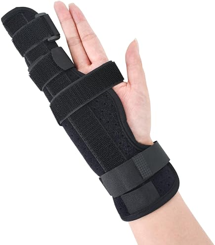 Stecca Per Dito Regolabile Boxer, Per Fratture Di 4° E 5° Dito, Tutore Per Artrite E Tendinite, Rosa, Universale