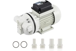 Mxmoonant 220V CA Bomba de Diafragma Multilíquido, 25 Psi, 1,7 Bar, 400W, 40 Lpm/min, Autocebante, Arranque/Parada con un Solo Toque, para Diesel, DEF, ADblue, Urea, Bebidas