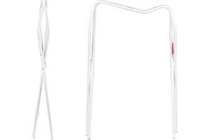 Hylat Baby Badewannenständer - Gestell für 84cm Babybadewannen - Kompatibel mit der Marken: Keeper, Maltex, Hylat, Tega, Lapsi, BabyKajo Tega, Lapsi, stabil, klappbar, aus Stahl, Farbe: Weiß