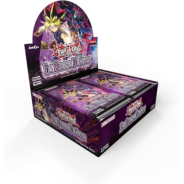 Boite de 24 boosters Yu-Gi-Oh! Collection Rareté II - Version française