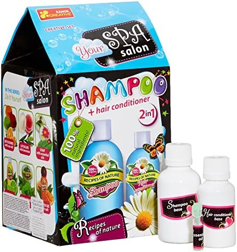 Ranok Ranok15160287A 11.5 x 11.5 x 20 cm Recipes Kit of Nature Shampoo and Hair Conditioner