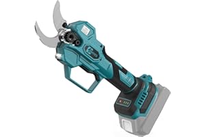 OHYES Forbici Potatura Elettriche per Makita da 18V Batteria, 40 mm Brushless Cesoie Potatura Elettriche Professionali con LCD Display, per rami, arbusti e tronchi (batteria non inclusa)