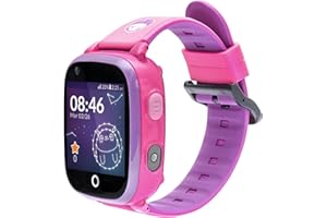 SoyMomo Space 4G - GPS Uhr für Kinder 4G -Handy Uhr für Kinder - Smartwatch 4G für Kinder (Pink)