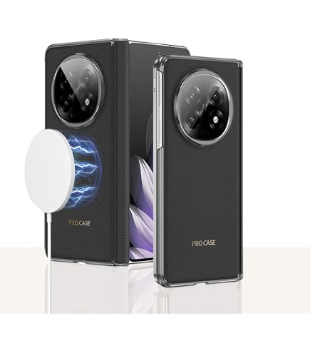 Scrub PC Fold Custodia per telefono per Oppo Find N5, staffa per lenti