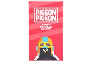 Pigeon Pigeon Jeu de société Ambiance, Bluff, créativité, Humour - fabriqué en France