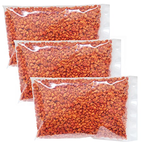 Dekokies Orange 750g ✓ Zierkies im schönen Orangeton ✓ Dekogranulat ca. Ø 2-4 mm ✓ Dekosteine ideal als Streudeko zu verschiedenen Anlässen ✓ Granulat in mittelgrober Körnung ✓ orangefarbene Steinchen zum Befüllen von Glasvasen ✓ herrliche Tischdekoration / Tischdeko ✓ Deko-Kies für wunderbare Dekorationsarbeiten | trendmarkt24 – 99101104 - 2