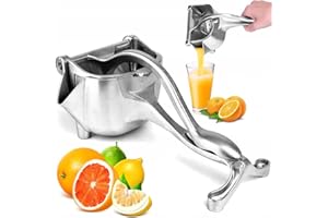 Dhqkqg Exprimidor Limon Manual, Exprimidor limon, Exprimidor de Limones, Exprimidor Manual, Exprimidor de Limonessólido y Resistente A La Oxidación, Exprimidor de Naranjas Para Lima y Cítricos