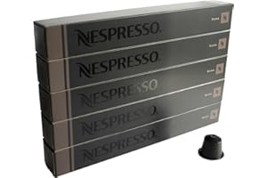 Nespresso 50 kapsułek – 5 x 10 kapsułek Roma Espresso