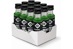 ‎HERZRASEN HERZRASEN HSV Edition Vodka - Premium Hamburger handgemachter Vodka für HSV Fans als Geschenk, Mild & Vollmundig 12x 0.02 l
