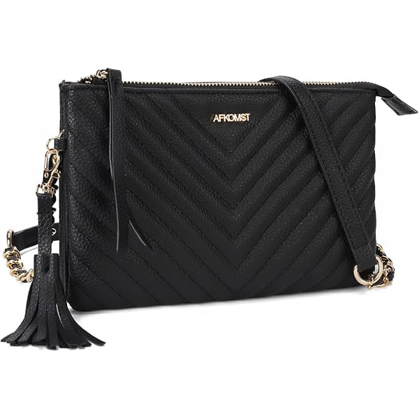 Miss Lulu Petit Sac à Bandoulière Femme - Cuir Synthétique Tricolore, Fermeture Éclair, Léger Et Élégant