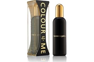 Perfumy COLOUR ME Gold Femme dla kobiet. Woda perfumowana 100 ml. Luksusowy zapach – perfumy damskie, długotrwałe perfumy damskie marki Milton-Lloyd