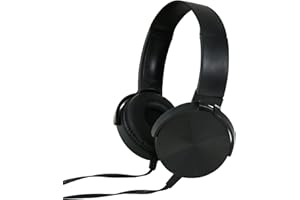 CUPEOHOME On-Ear Overhead Wired Headphones, 3.5mm Foldable Lightweigh Headset for PC Laptop Wired Headphones with Clear Voice & Super Light for Office School Home Computer