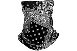 UENXRXE Scaldacollo moto Scaldacollo Running Termico Uomo Donna Sportivo Elastico Sciarpa Scaldacollo Tubolare Inverno Passamontagna Sci Copricollo Moto Bandana Bici Ciclismo Nero