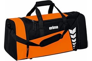 Erima Uniseks Torba sportowa SIX WINGS (7232306), pomarańczowy/czarny, L