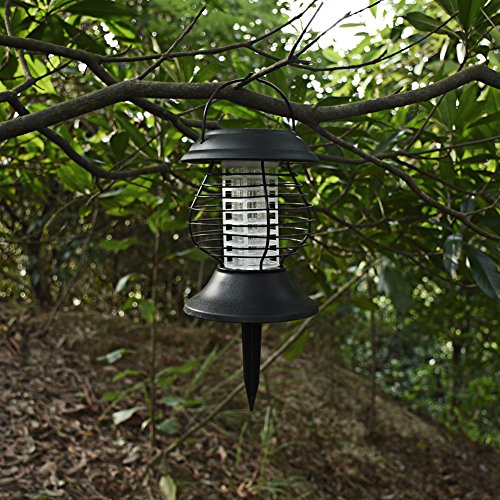 Insect Killer Lamp Solar Powered Outdoor Mosquito Killer LED