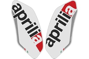 RELYWE Motorcycle Accessorie Side Tank Pad Protection Knee Grip Traction for Aprilia RSV4 2010-2021 TUONO 1100 2015-2021 (Color : White)