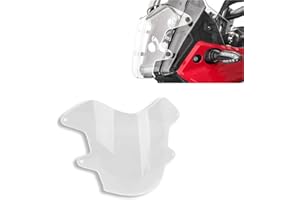 AceSupever Motorrad Scheinwerfer-Schutz Abdeckung, Schlagfester Scheinwerferschutz mit Glatter Oberfläche Ersatz für Tenere 700 2019-2022 (Transparent)
