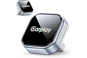 Trådlös Carplay adapter för iPhone, konverterar trådbunden carplay till trådlöst Um, plug and play, mini och mer stabil, kompatibel med +, stabil kontroll och ingen fördröjning