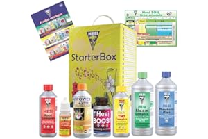 Hesi Starterset für Erde, Nährstoffe, Cannabis, Wachstumsdünger, Booster