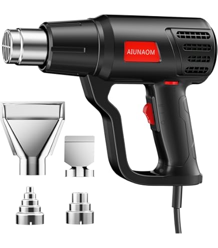 Cecotec Heißluftpistole Hell Gun 3500 - 2000W Mit 4 Düsen & Verstellbarer Temperatur