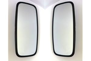 AUTOBITS 2x RÜCKSPIEGEL 29 x 17 cm UNIVERSAL SPIEGEL FÜR LKW BUS TRAKTOR BAGGER