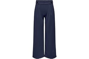 JDY Donna Pantaloni Marlene Largo Vita Elastica GEGGO Nuovi Pantaloni Culotte Flare Lunghi