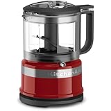 KitchenAid KFC3516ER 3.5 Cup Mini Food Processor, Empire Red