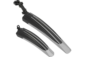 Taeku Parafango Bici Universale Regolabile Bicicletta Mudguard Set Posteriore Anteriore Biciclette per MTB Bicicletta 20-27 Pollici Ruote