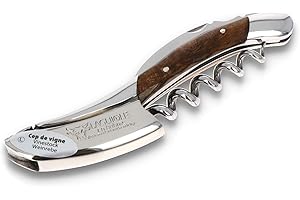 LAGUIOLE EN AUBRAC L Laguiole en Aubrac Kellnermesser - Griff Weinrebe Weinstock - Edelstahl glänzend - Weinöffner Frankreich