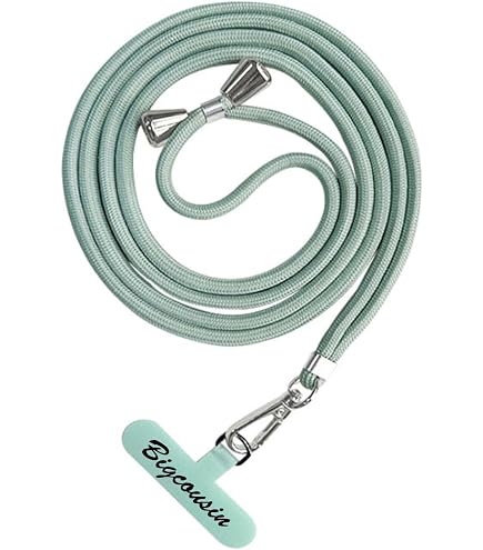 Betterfon Handykette Universal – Zum Umhängen, Für Handyhüllen, Beige/braun, Verstellbar