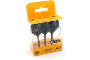 CUESOUL Forma Integrated Dart Shaft And Flights Standard, Set di 3 Pezzi Design Unico