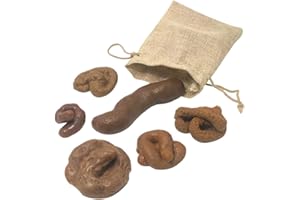 Tomaibaby 1 Satz Realistische Faux Poop Simulation Sieht Echt Poop Turd Lachen Spielzeug Tier Mensch Poop Gag Streich Spielzeug Party Gefälligkeiten für Kinder Erwachsene