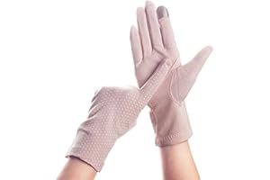 SCIENISH Driving gloves sun protection gloves mittens women driving gloves, One Size