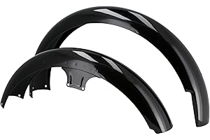 EAO Set: Kotflügel vorn/hinten, Schwarz pulverbeschichtet - für Simson S50, S51, S70