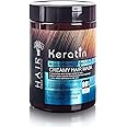 KAARM Keratin Cream Hair Mask, Floral Keratin Hair Mask, Moisturizing & Smoothing For Dry Damaged - 800 Gm,1 Count