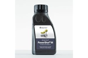 REWITEC PowerShot M, Beschichtungskonzentrat für Verbrennungsmotoren bis 2.000 cm³, 1 Stück (1er Pack), Grau