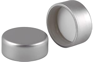 BrandPrint - Tappo a Vite GPI33 Deluxe, Compatibile con Bottiglie e Bevande, Riutilizzabile, Colore Argento, Set da 10 pz, Moplen Rivestito in Alluminio