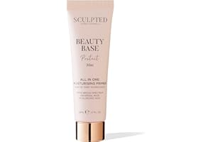 Beauty Base Mini Protect 3-in-1 Primer from Sculpted by Aimee Connolly - 30ml Travel-Friendly, SPF 50 Moisturising Primer to Prep, Protect & Perfect