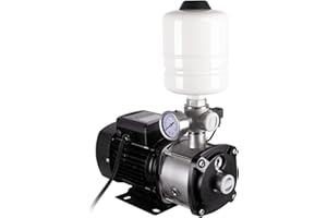 AMUR INVERTER HOUSWATERWORK INVERT-Tech 4.1, sistema automático de agua doméstica bomba de vórtice de imán permanente bomba de agua doméstica con tanque de presión y sensor de presión