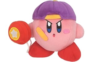 San-Ei - Official Kirby Plysch med Jojo 12cm - Nintendo udziela licencji