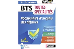 Guide - Vocabulaire d'anglais des affaires - BTS - Réflexe - 2025-2026 (44)